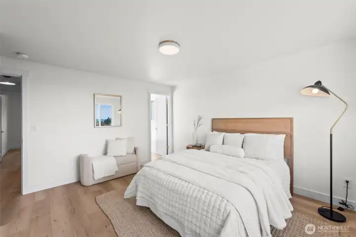 Primary bedroom on main floor