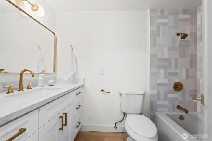 Full bath on main floor