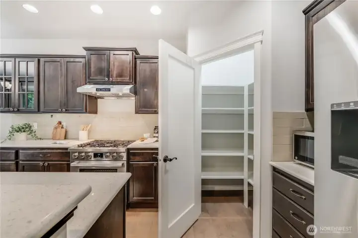 Walk in pantry