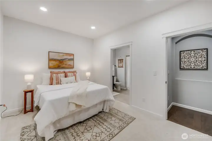 Jr Suite Bedroom on main floor