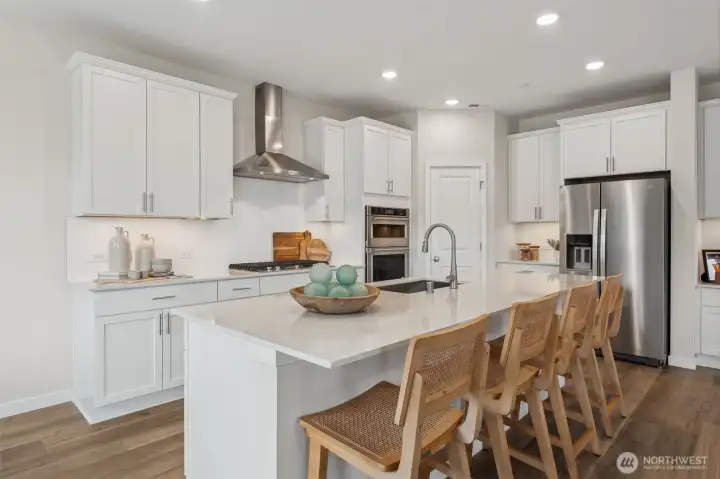 All pictures are from our staged model home, finishes will vary