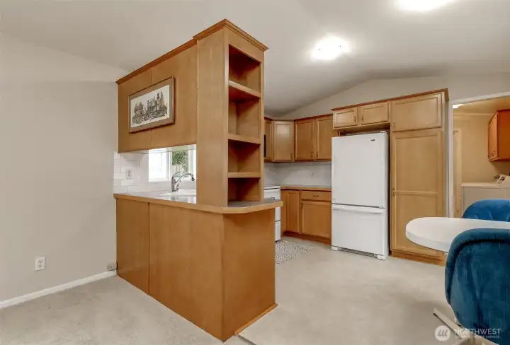 Check out the ample amounts of counter space.