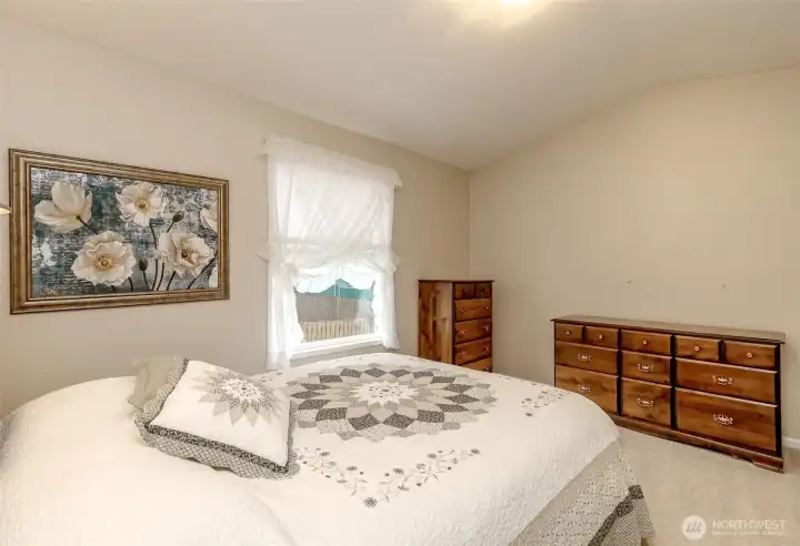 Bright and spacious bedroom no. 2.