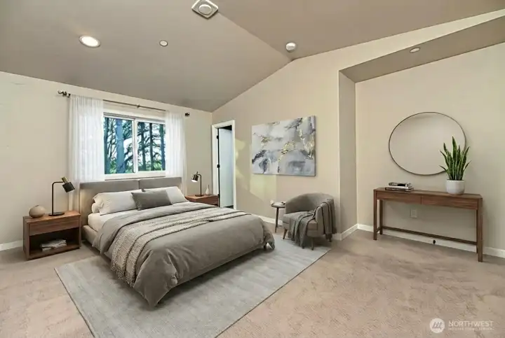 Primary Suite*Virtually Staged*