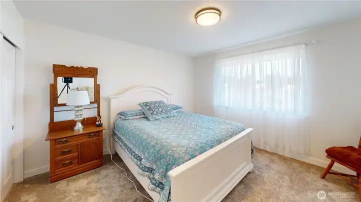 Bedroom #2, with a great view of the lake