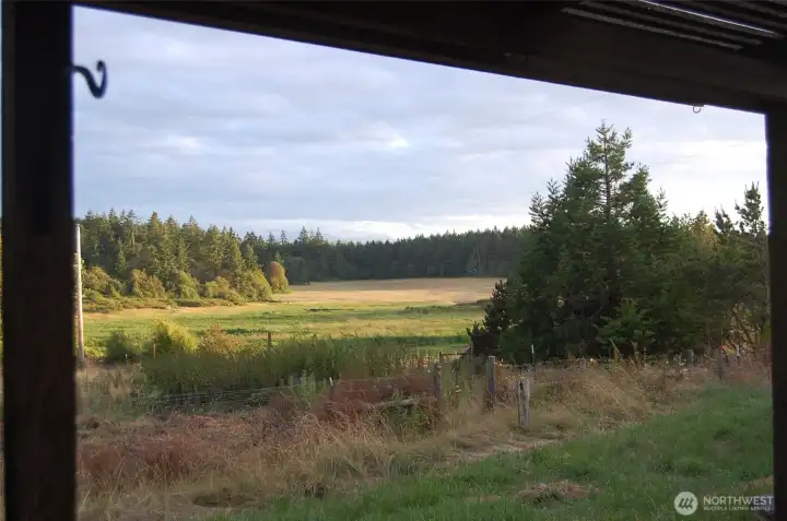 Enjoy the tapestry of the lovely landscape view from your window.