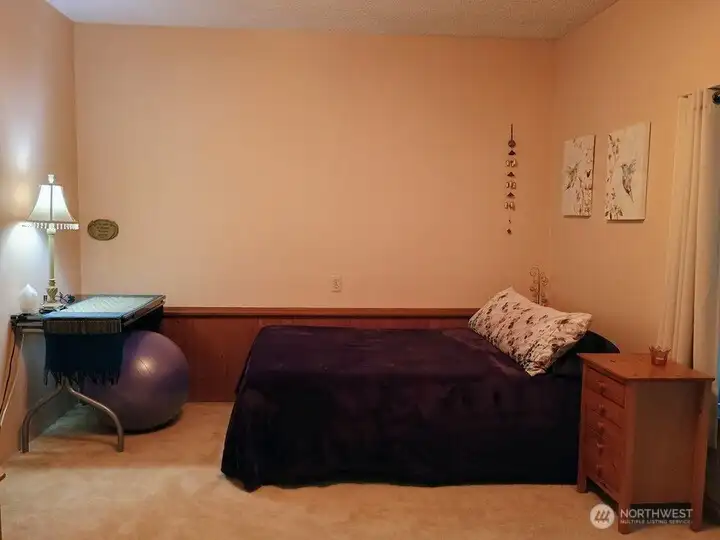 Another view of the potential rental unit bedroom.