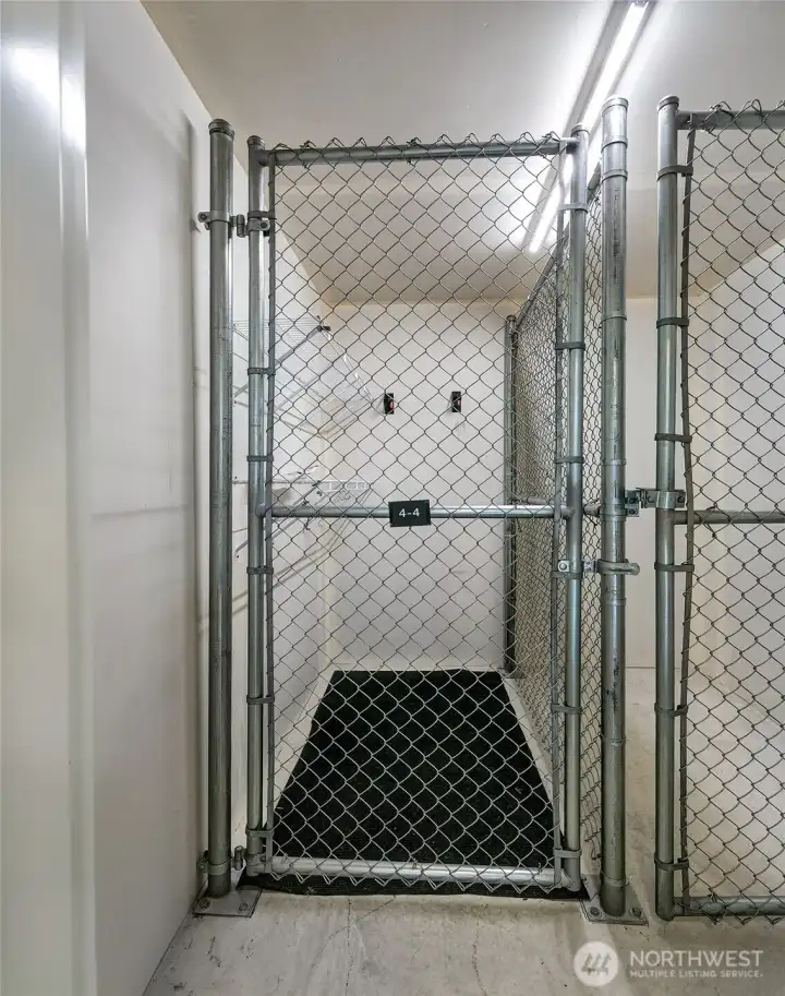 Storage unit on the 4th floor for unit 409.