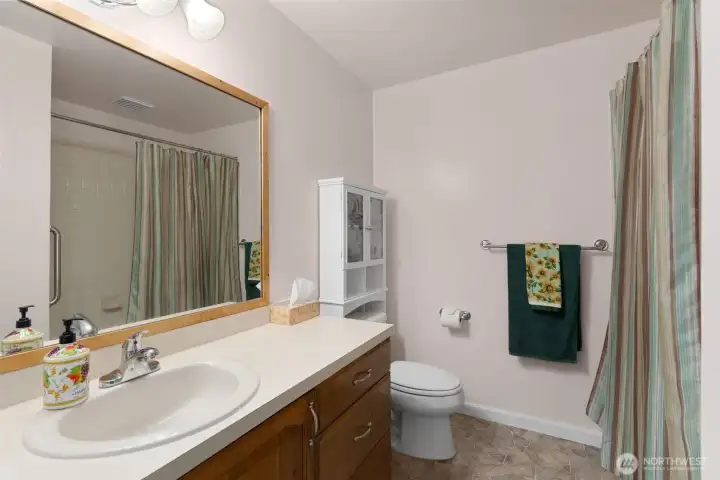 Full Bathroom on Lower Level