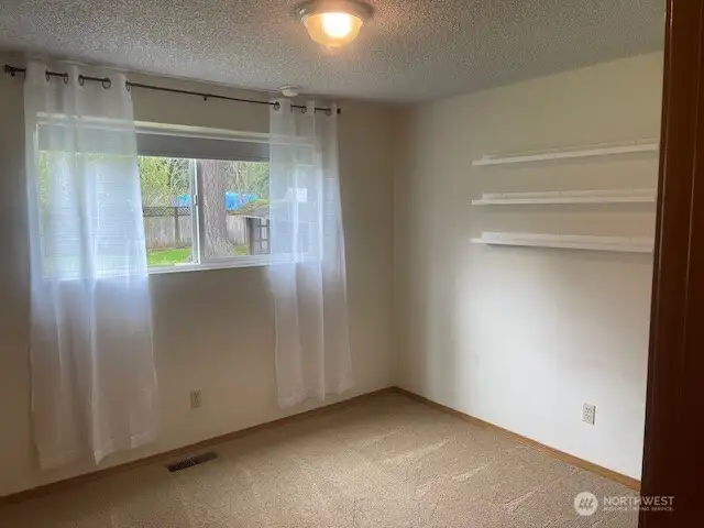 spacious 3rd bedroom