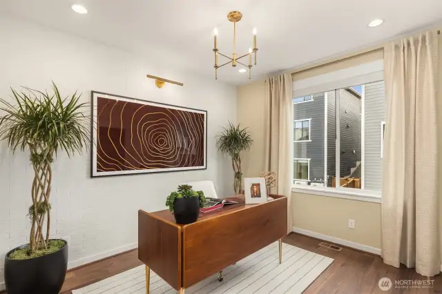 Top floor secondary bedroom