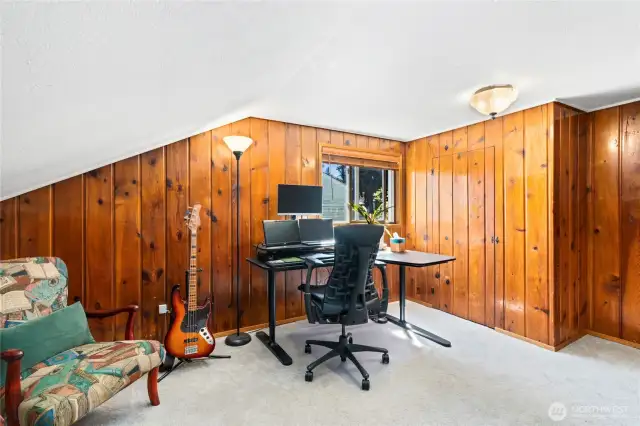 Upstairs bedroom or office.