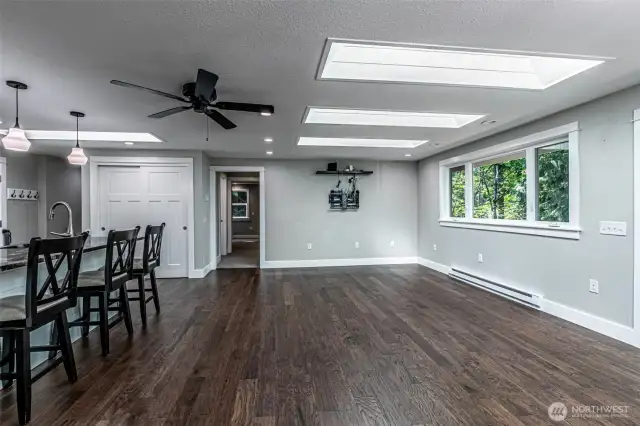 A view of the great room