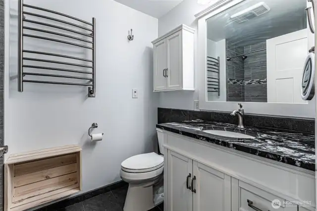 Primary Bath, like the towel warmer?
