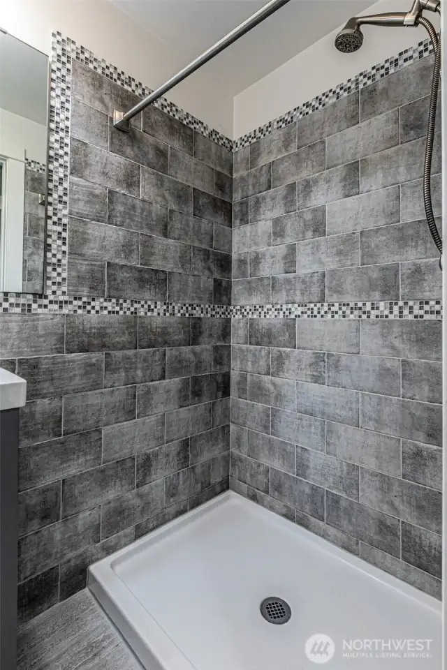 Another view of 3/4 bath downstairs