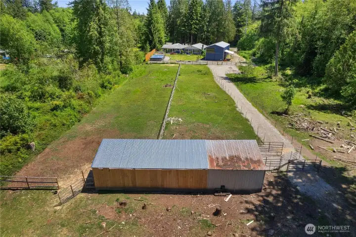 Plenty of room for animals with separate pastures!
