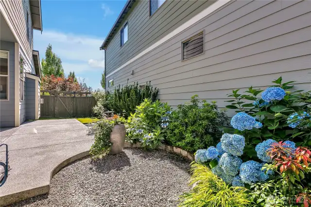Professionally designed landscaping...you won't want to leave!