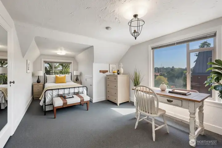 Virtually staged - upper floor bedroom 2