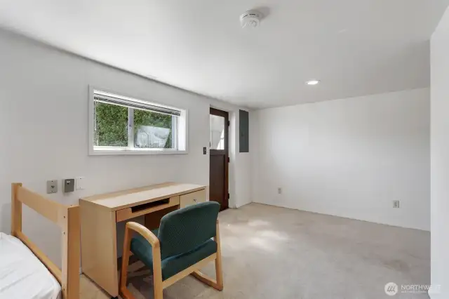 Lower level bedroom suite