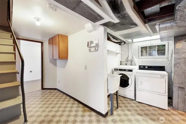 Laundry area