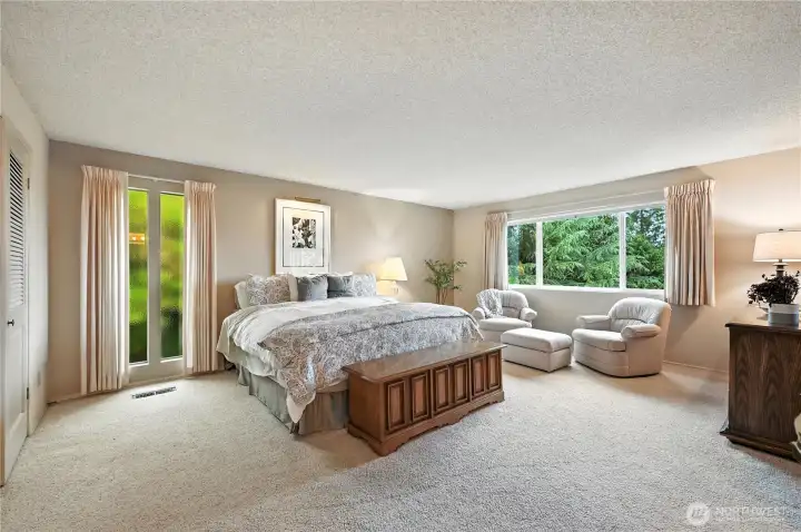 Lovely seating area to unwind.