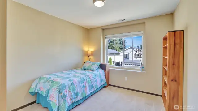 One of the 3 total bedrooms in the home.