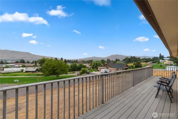 From the deck
