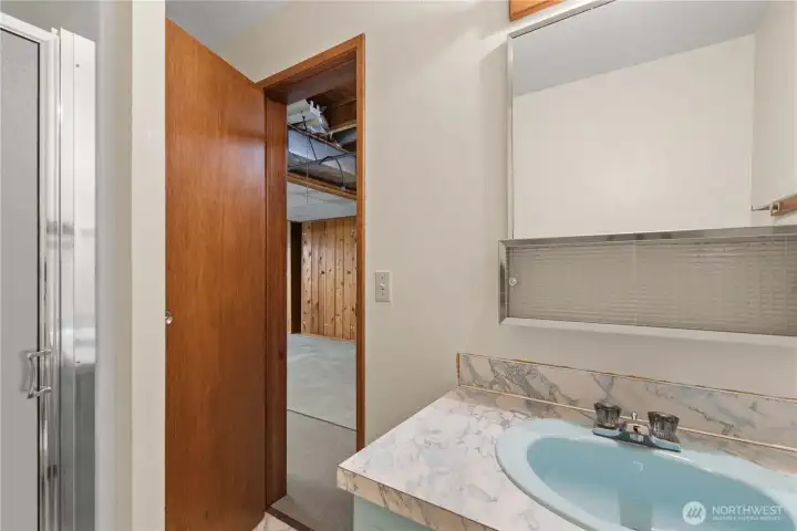 Downstairs bath