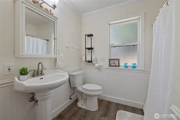 Main floor bathroom