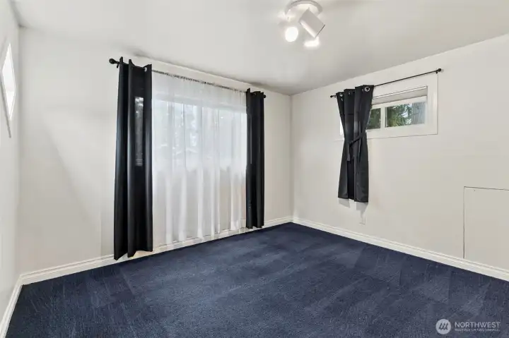 Bedroom #2, also very spacious.