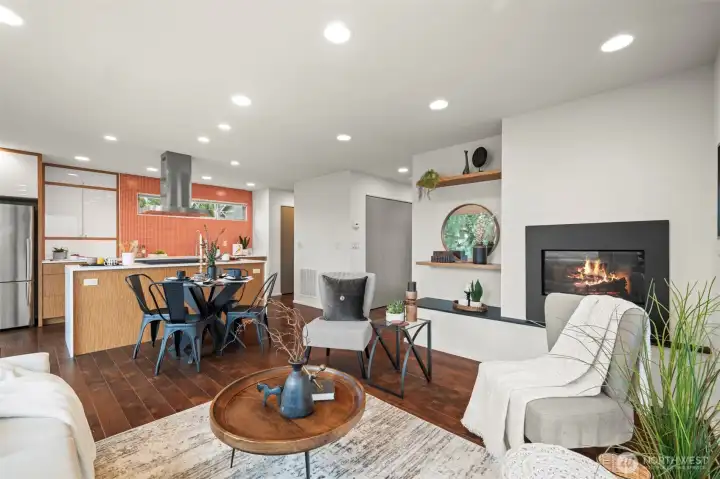 Ample closet and pantry space