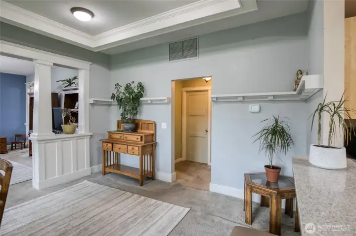 Hallway off Dining Area