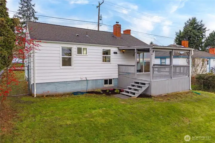 Metal siding means easy maintenance.