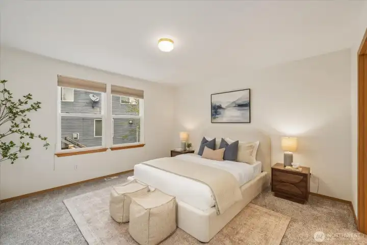 A spacious main-level retreat designed for absolute privacy and options for multi-generational living.