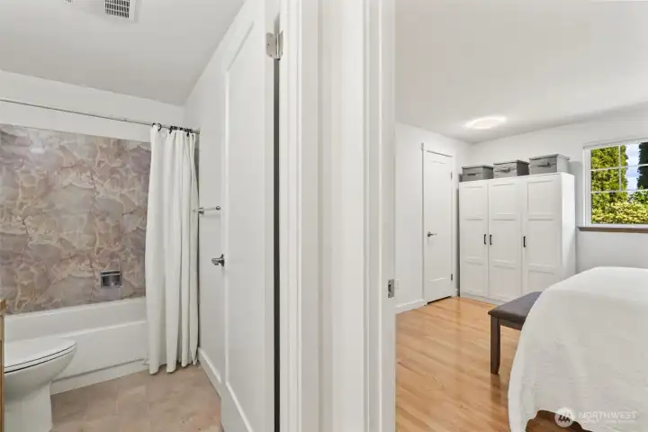 Hall bath