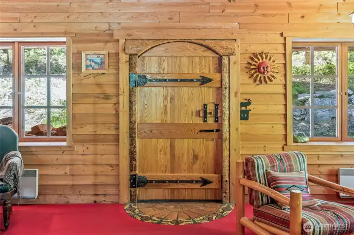 Handcrafted Front Door
