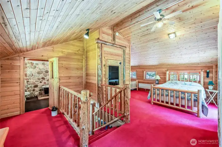 Upstairs Primary Suite