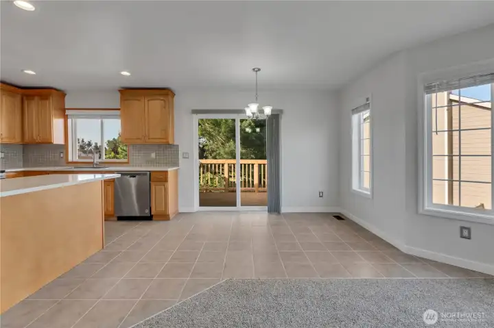 Dining space.