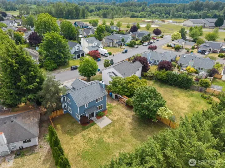 Close to dt Orting and the orting trail