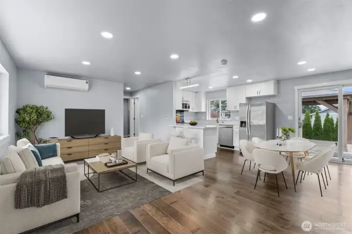 Living Room - Virtually Staged Living Room - Virtually Staged