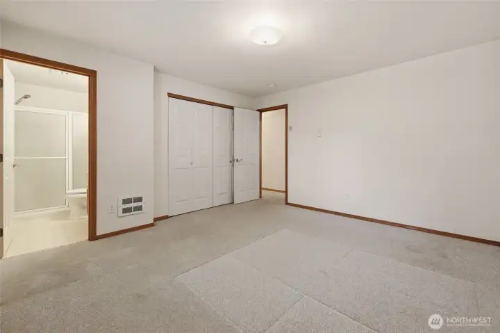 3/4 Bath attached to the Primary Bedroom