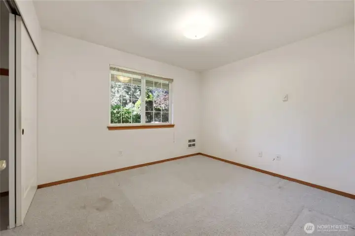 Second Bedroom- first room on the left off the Hall.