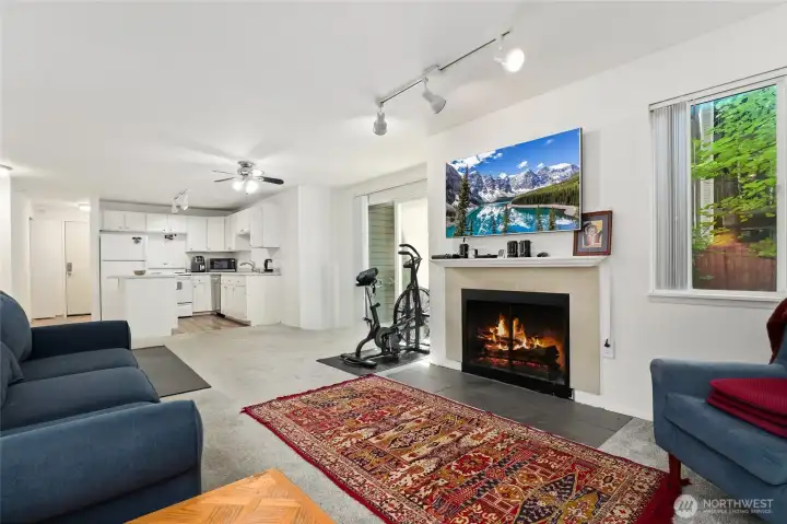 Another phot of Great Room, Totally private ! Wood Burning fireplace! Another phot of Great Room, Totally private ! Wood Burning fireplace!