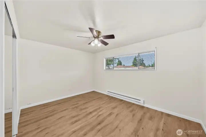 2nd bedroom on main level of home. 2nd bedroom on main level of home.