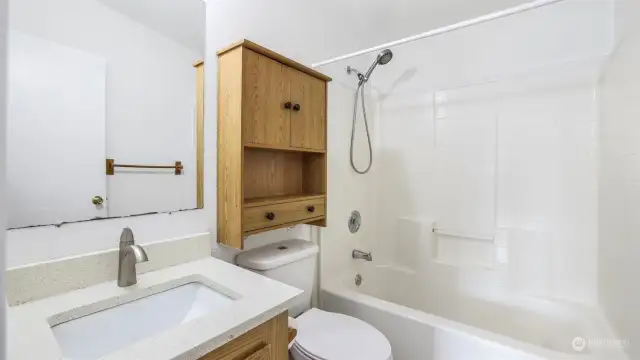 Full guest bathroom