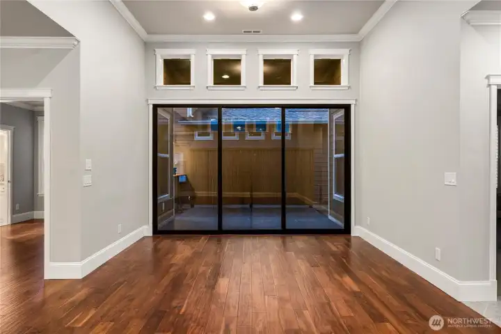 Second bedroom has been enclosed.