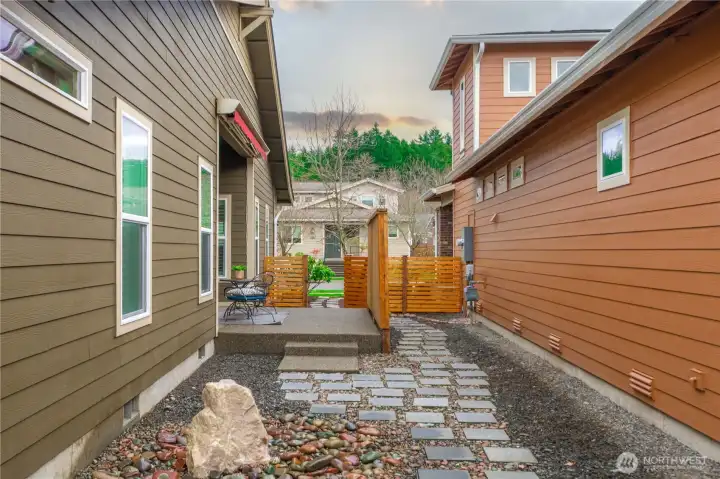 Very low maintenance yard!