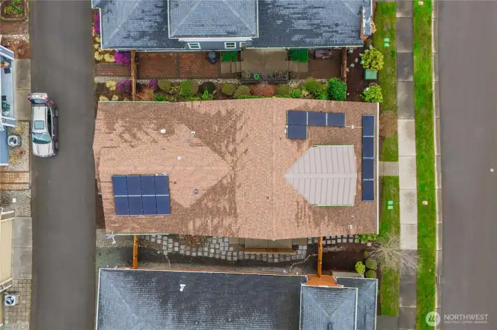 Solar which reduces your electric bill!