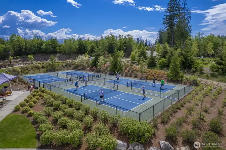 Play for fun or join a league.  There are now 6 Pickleball courts.