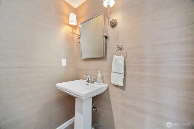 Main floor powder room